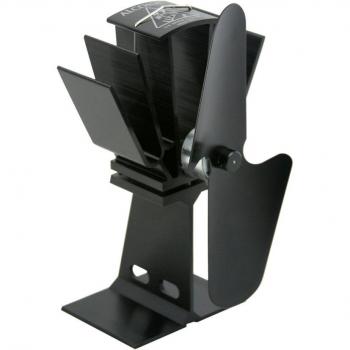 CAFRAMO 800CAXBX ECOFAN ORIGINAL HEAT POWERED STOVE FAN - BLACK BLADE