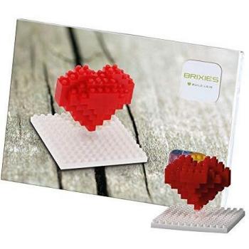 Brixies- Postal CORAZÓN, Multicolor