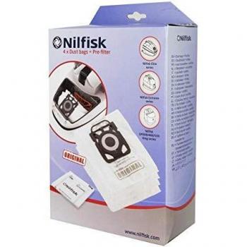 Bolsas aspirador Nilfisk para modelos: GM200 Hasta GM299, GM300 Hasta GM399, GM400 Hasta GM499, GM500 Hasta GM599, KING SERIES, GMD: 400, 410, 420, 430, EXTREME X100, X150, X200, X210, EXTREME, ELITE