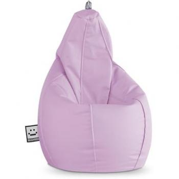 Puff Pera Polipiel Lavanda XXL HAPPERS - Cómodo, Ligero y Resistente
