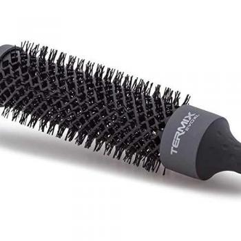 Termix Evolution XL - Pack de 5 cepillos de pelo térmicos redondos. 3 cm más largo. Reduce el tiempo del secado gracias a sus fibras ionizadas y su tubo anti-adherente