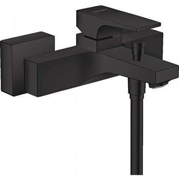 Mezclador de baño y ducha Hansgrohe Metropol de palanca simple para instalación expuesta, negro mate - 32540670