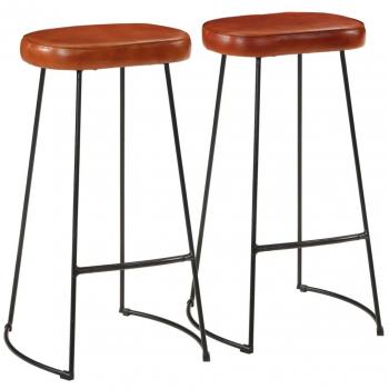 Taburetes de Bar Gavin 2 Piezas 44x37,5x78 cm