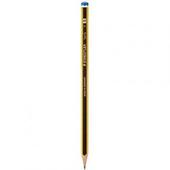 STAEDTLER Noris 095787 - Lápiz H, Negro/Amarillo