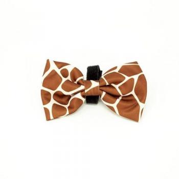 Pajarita GIRAFFE para Mascotas - Cierre de Velcro - Compatible con Collar y Arnés - A Juego con Accesorios