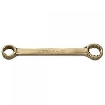 Egamaster - Llave estrella plana/o 2 bocas 1/4-5/16 aluminio bronce