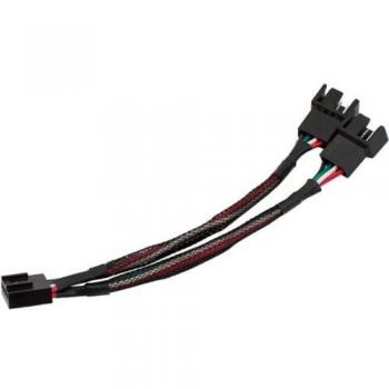 Cable en Y Aquabus 4 pines para monitoreo de refrigeración líquida - 0,1 m, negro