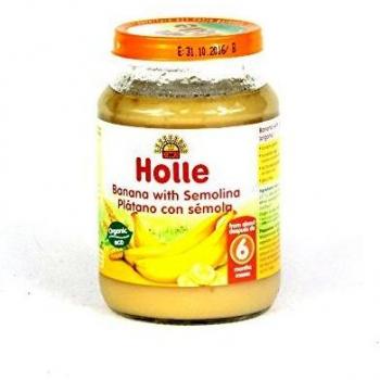 Holle Platano Con Semola De Trigo +6 Meses 190G 400 g