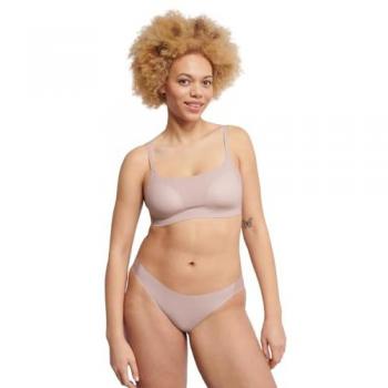 Sloggi Zero Feel 2.0 Ultra Bra - Seamless Wireless Women's Underwear - Purple - Small