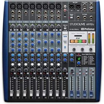 PreSonus StudioLive AR12C 14-Channel Analog Mixer with USB-C Connectivity