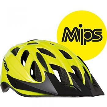 Lazer Cyclone MIPS Casco de Ciclismo, Hombre, Amarillo, S