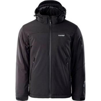 Chaqueta Softshell Hi-Tec Geko para Hombre, color negro