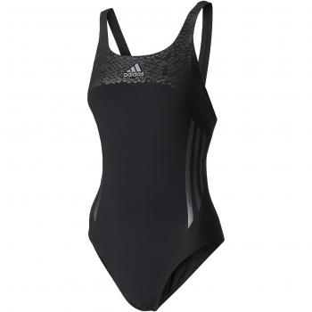 adidas Inf Sl 1Pc Bañador, Mujer, Negro