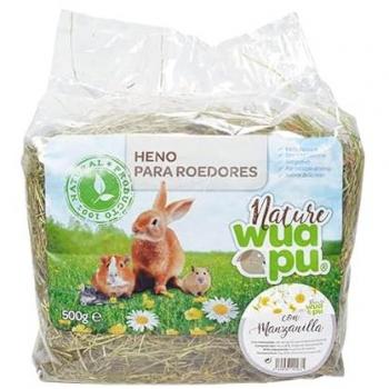 Wuapu Heno Aromático con Manzanilla para Roedores 500 g