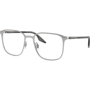 Ray-Ban RX6512 col. 2595 Unisex Squadrata Argento Eyewear