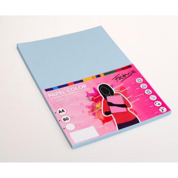 Papel de colores A3 azul