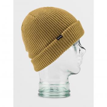 Volcom Gorro Sweep - Dark Khaki, un gorro de una talla única con diseño moderno, fabricado en material suave y cálido, ideal para el uso diario y actividades al aire libre