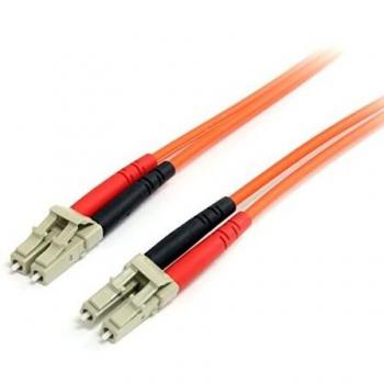 StarTech FIBLCLC5 - Cable de red multimodo dúplex fibra óptica, 5 m