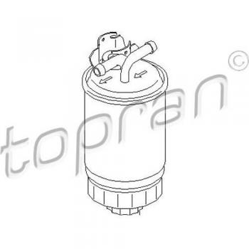 topran filtro de combustible, 109 243