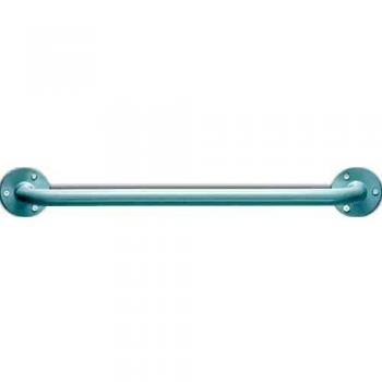 Tatay 5500101 Asidero de Seguridad para baño Recto 40 cm Acero Inoxidable, Blanco, 7,5 x 8 x 47,6 cm y diámetro de 2,5 cm