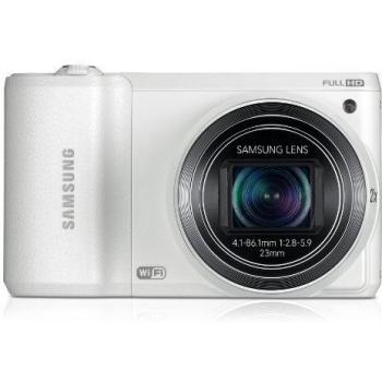 Samsung wb800f camara compacta de 163 mp pantalla de 30 zoom optico 210x estabilizador de imagen blanco