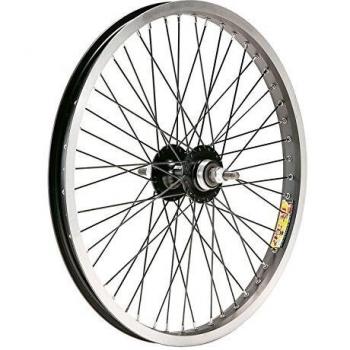 Gurpil 64238 Rueda, Trasero, BMX, 20 x 2.125, Carrete Aluminio, Eje 9.5-48