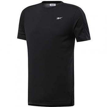 Reebok Wor SS Tech tee Camiseta, Hombre, Negro, 2XL
