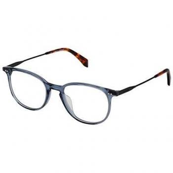 ZADIG&VOLTAIRE VZV184500U11 Gafas, Transparent Blue, 50/19/145 para Hombre