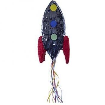 Party Fiesta Piñata De Apalear Cohete 52 Cm