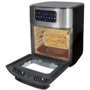 Freidora sin aceite tipo horno 10L Assane con 8 modos de cocción, 1700W y accesorios incluidos