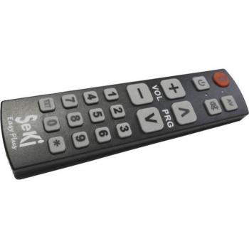 Control Remoto Universal Seki Easy Plus, Aprendizaje, Infrarrojo, Color Negro