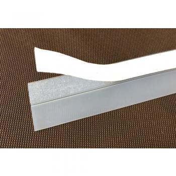 Oripo Door Bottom Draft Stoppers 16 Feet in Roll X 1-3/4 Width Clear Sweeps Door Strip Draught Excluder Weather Proofing Sealer- Insulate Your Home