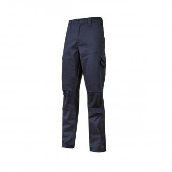 Pantalón de Trabajo U-Power Guapo, 98% Algodón/2% Spandex, Color Azul Westlake, Talla 3XL