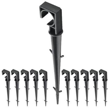 Piqueta Sujeta Tubo Riego por Goteo 16mm Negra (Pack 500)