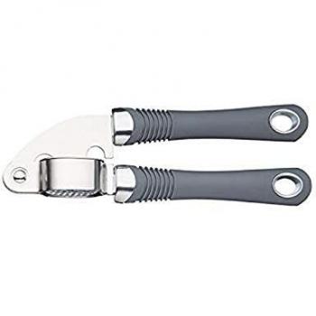 Prensador de Ajo Ergonomico de Acero Inoxidable KitchenCraft, 18,5 cm