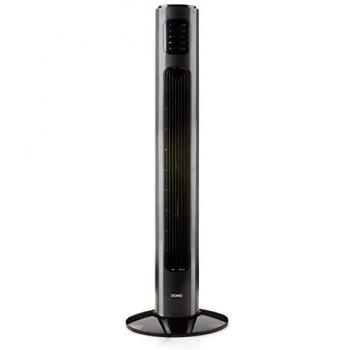 Ventilador de Torre Domo con Mando a Distancia 45W Negro 96 cm