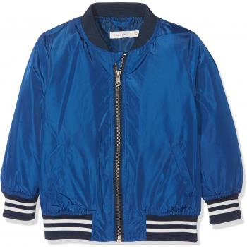 NAME IT Nmmmarten Bomber Jacket, Chaqueta para Bebés, Azul