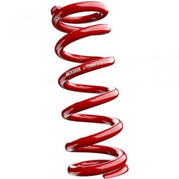 Rockshox bobina metrica unisex longitud 134 mm viaje por resorte 475 55 mm color rojo 350 lb