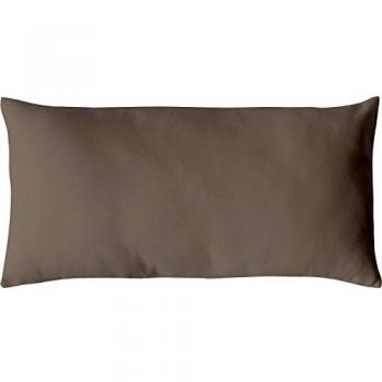 Cojín Decorativo 30x50 cm Color Vison No Desmontable 100% Algodón