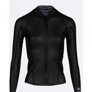 Billabong 2018 Ladies Peeky 2mm Neoprene Jacket BLACK H42G09 Sizes- - Ladies 6