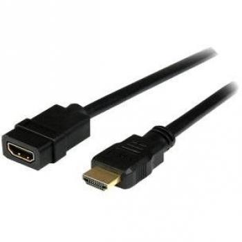 StarTech.com 2m High Speed HDMI Extension Cable - Male to Female - 4K@30Hz UHD - HDMI 1.4 - Ethernet Channel - Audio Return Channel (ARC) - 3D Support - 10.2
