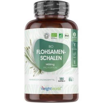 Cápsulas de Psyllium Husk 2100 mg - Fibra de Cáscara de Psyllium Elaborada con Semillas de Plantago Ovata