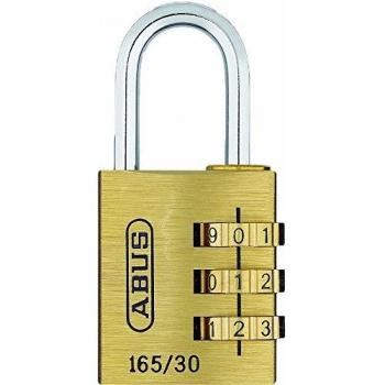 Abus 165/30 - Candado combinación latón 30mm 3 dígitos