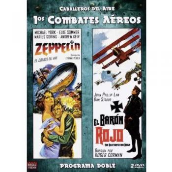 Programa Doble Caballeros Del Aire: Zeppelin + El Barón Rojo [DVD]