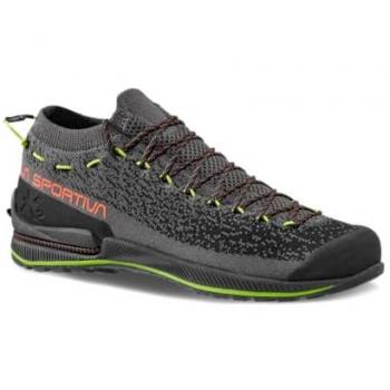 La Sportiva TX2 Evo - Zapatillas de montaña de hombre, color gris oscuro y verde, talla 43.5