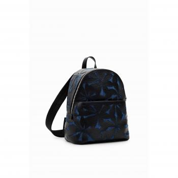 Desigual ONYX MOMBASA MINI Women's Backpack in Blue with Chic Black Contrast Detail