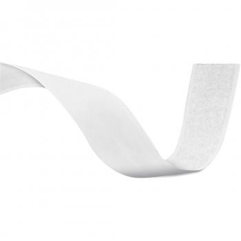 Cinta Velcro Compact Blanca Hembra 20mm x 25m Caja de 1 unidad