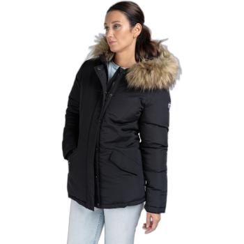 Lonsdale Kimmeridge Women's Winter Puffer Jacket, Black