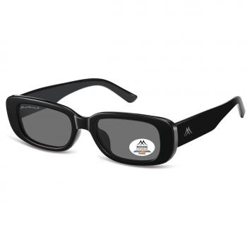 Montana Eyewear MP65 Polarized Women's Sunglasses Black Size 52