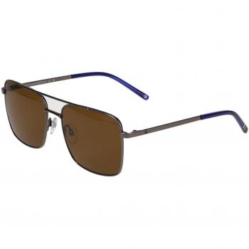United Colors of Benetton 7036 910 Men's Silver Sunglasses 57mm